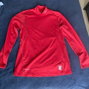 Men’s Nike Pro Combat Dri Fit Turtleneck Long Sleeve Shirt